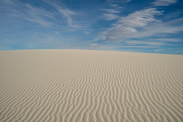 sand dunes in the desert