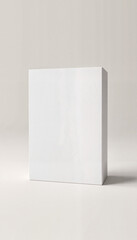 Tuck End Box Mockup on plain background
