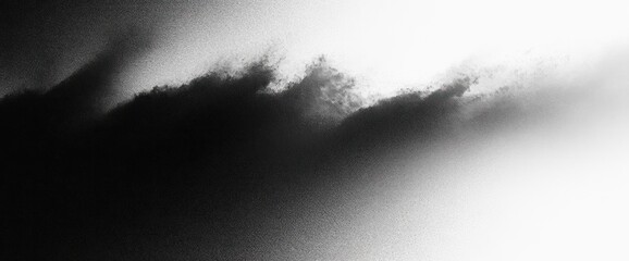 Black Gradient Background Abstract Texture Design Banner Poster Wallpaper Header Cover