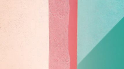 Fototapeta premium Pastel Wall Texture Sunlight