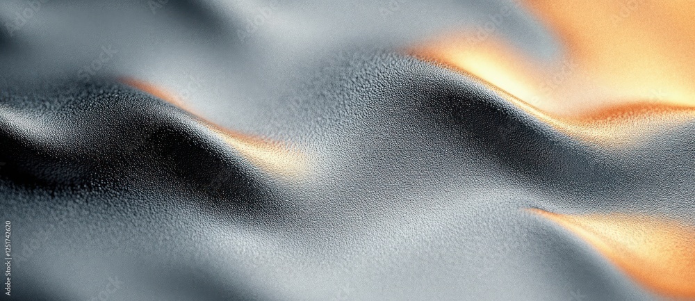 Leinwandbilder Grayscale Gradient Texture Abstract Design with Smooth Noise and Blurred Background for Minimalist Art