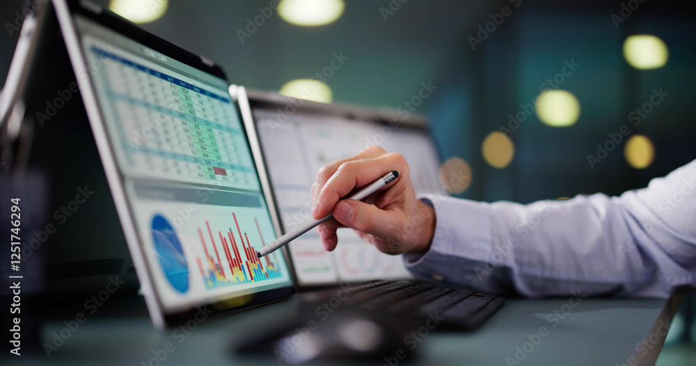 Poster Data Analyst Using Data Analytics KPI