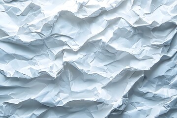 Fototapeta premium Crumpled Paper Texture with Overlay Design Elements in Monochrome Tones