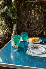 breakfast on the beach