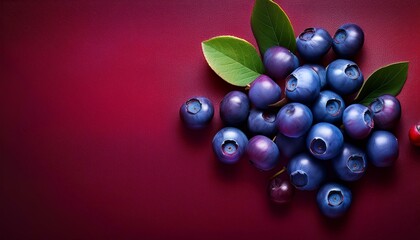 Frische Blaubeeren