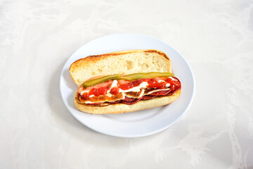 Turkish karisik atom Ayvalik tost ( kasarli bazlama tost) . Sucuklu, Kasarli, kavurmali karisik...