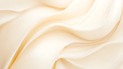 Fototapeta premium Creamy Cosmetic Texture Closeup