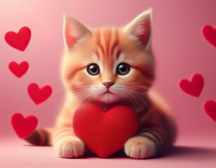 Karze mit einem Herz