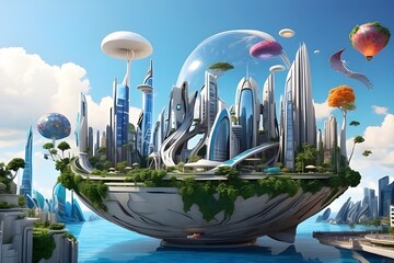 With the help of our 3D picture generator, discover an infinitely creative world. Let your imagination run wild with everything from fanciful creatures to future cityscapes.