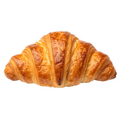 Croissant isolated on transparent background