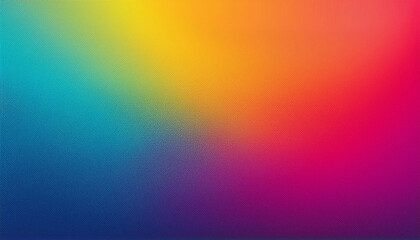 rainbow colored grainy gradient texture background with minimalist design