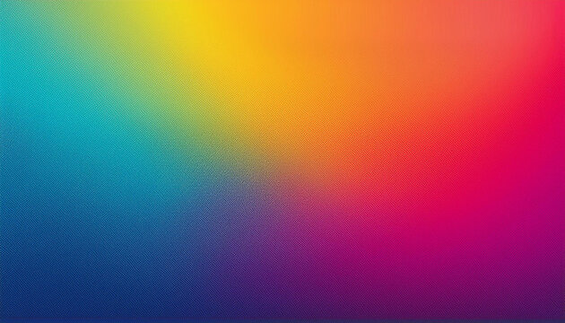 Fototapeta rainbow colored grainy gradient texture background with minimalist design