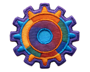 gear wheel isolated on white