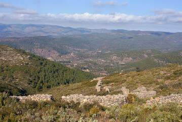 Set of trenches of the Spanish Civil War in Costalata