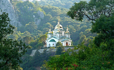 church in the mountains