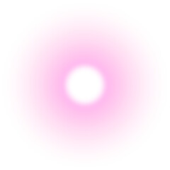 Pink glowing dot light