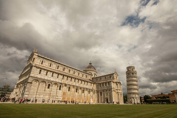 Pisa, Italy: The Leaning Tower of Pisa is the campanile, or freestanding bell tower, of Pisa...