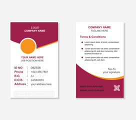 modern id card design, digital id card , id card template, creative id card designs.