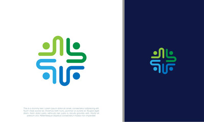 Global Community Logo Icon Elements Template. Community human Logo template vector. Community health care. Abstract Community logo. Social Networking logo designs.