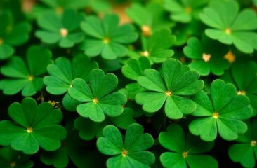 Clover leaves (shamrock) - symbol of St. Patrick's Day