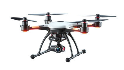 drone isolated on white