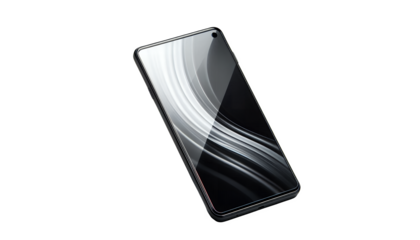 mobile phone isolated on white