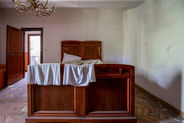 Old Abandoned Historic Villa of an Artist in Northern Italy