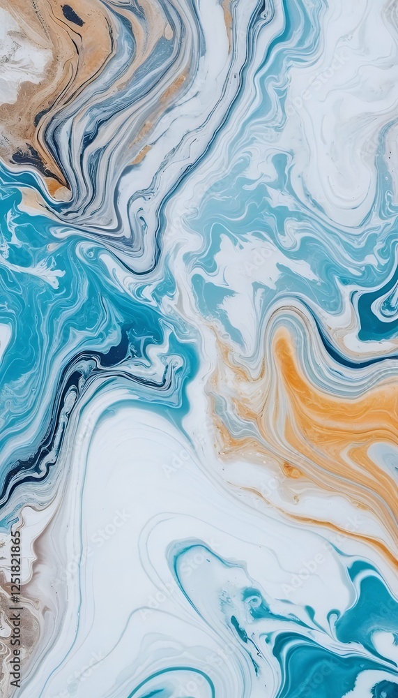 Aufkleber wallpaper background pattern colorful texture abstract marble ink marble background can used stock p