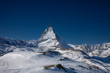 Hiking between Rotenboden and Riffelberg, Zermatt