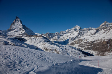 Hiking between Rotenboden and Riffelberg, Zermatt