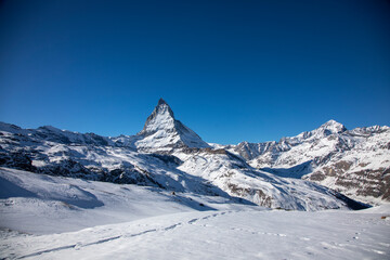 Hiking between Rotenboden and Riffelberg, Zermatt