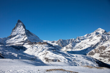 Hiking between Rotenboden and Riffelberg, Zermatt