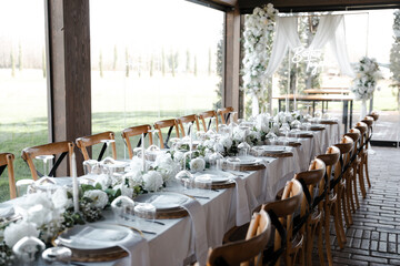 tables and chairs