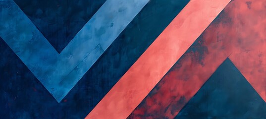 Vibrant Blue and Pink Striped Background with a Geometric and Abstract Pattern for a Stylish and Modern Look