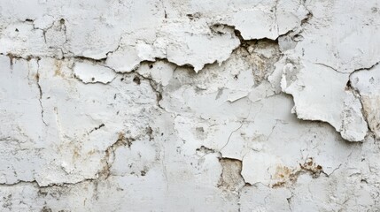 Fototapeta premium White concrete wall as background