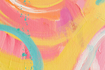 Detail of the Painting as a Background