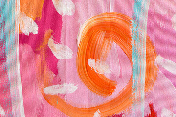 Detail of the Painting as a Background