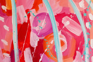 Detail of the Painting as a Background