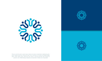 Human Resources Consulting Company, Global Community Logo	