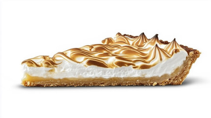 A slice of Lemon Meringue Pie.