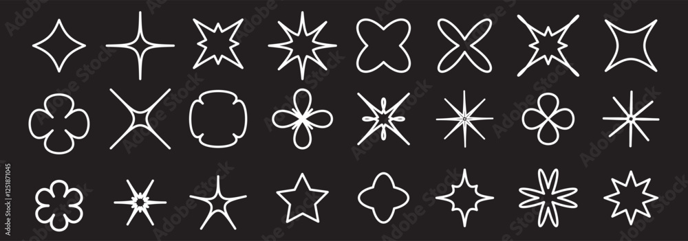Poster shape elements, geometric abstract graphic minimal design, vector. geometric shape elements circle, 