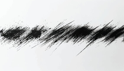 Grunge texture. Monochrome texture. Grunge black and white pattern. Brush strokes. Scratches Strokes. Abstract background.