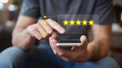 Five-Star Review:  Customer Satisfaction and Mobile Feedback