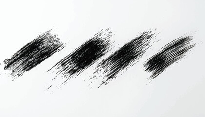 Grunge texture. Monochrome texture. Grunge black and white pattern. Brush strokes. Scratches Strokes. Abstract background.