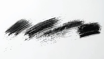 Grunge texture. Monochrome texture. Grunge black and white pattern. Brush strokes. Scratches Strokes. Abstract background.