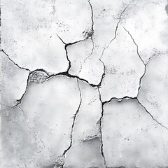 Fototapeta premium weathered concrete with visible cracks