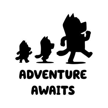 Adventure Awaits SVG, Puppy svg for cricut design silhouette DIY Crafts funny svg	