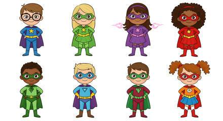 Superhero Kids generative AI