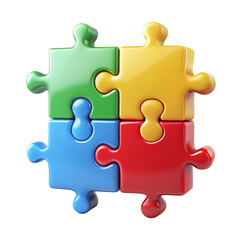 colorful puzzle pieces