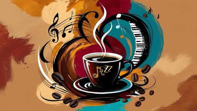 "Jazz & Java: A Melody in Every Sip"